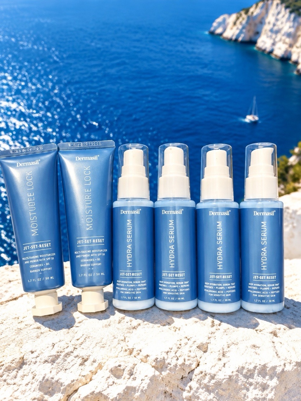 6 Dermasil Jet-Set Reset Skincare Products New